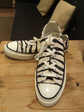 Chaussures zébrées